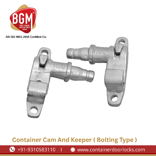 Container Cam and Keeper (Bolting Type)