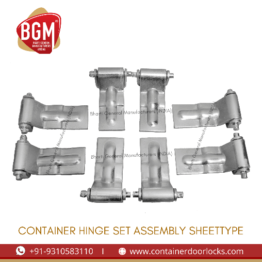 Container Hinge Set Assembly (Sheet Type)