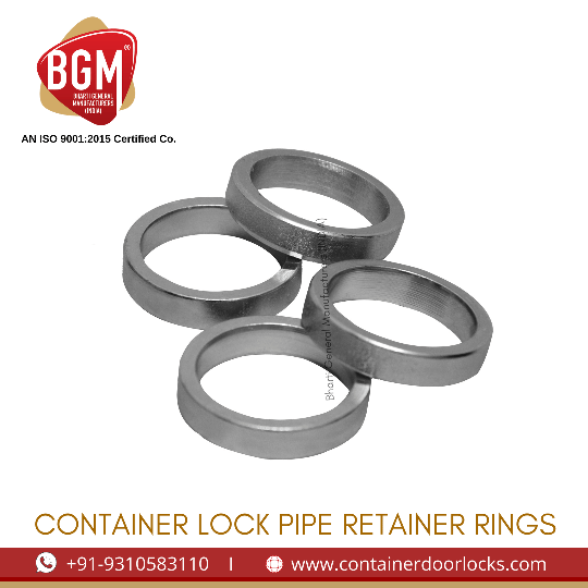 Container Lock Pipe Retainer Rings