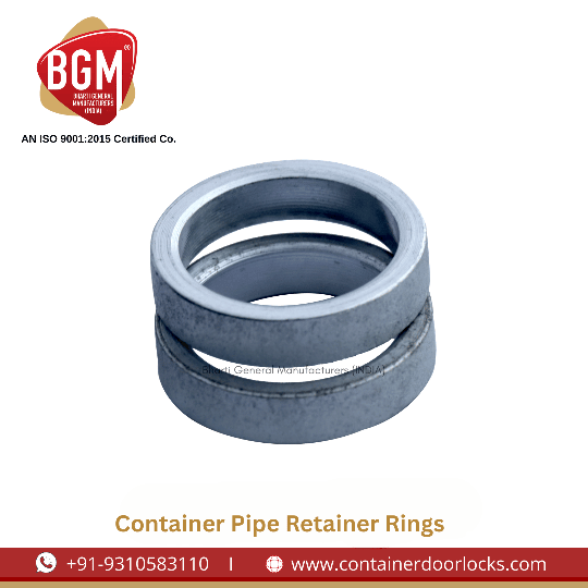 Container Pipe Retainer Rings