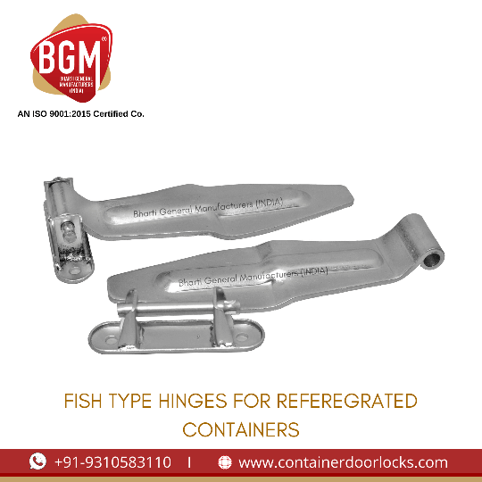 Fish Type Hinges for Refrigerated Containers